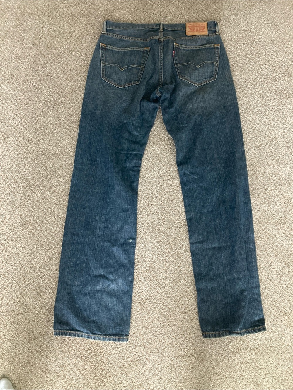 Vintage Levis 559 Jeans Men 32x34 Fit Blue Relaxed Straight Dark Wash Skater y2k
